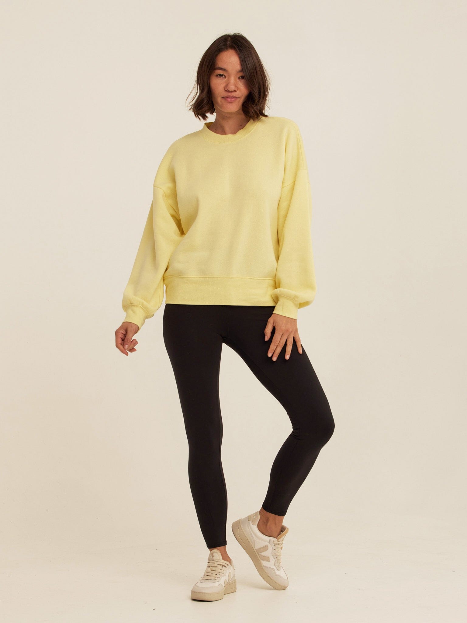 Core Triblend Fleece Sweatshirt in Yellow