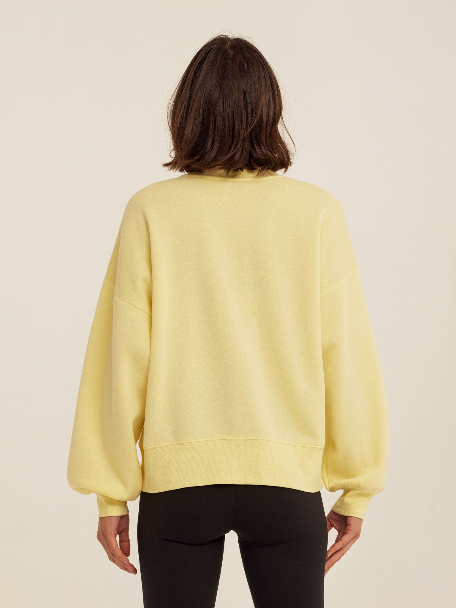 Core Triblend Fleece Sweatshirt in Yellow