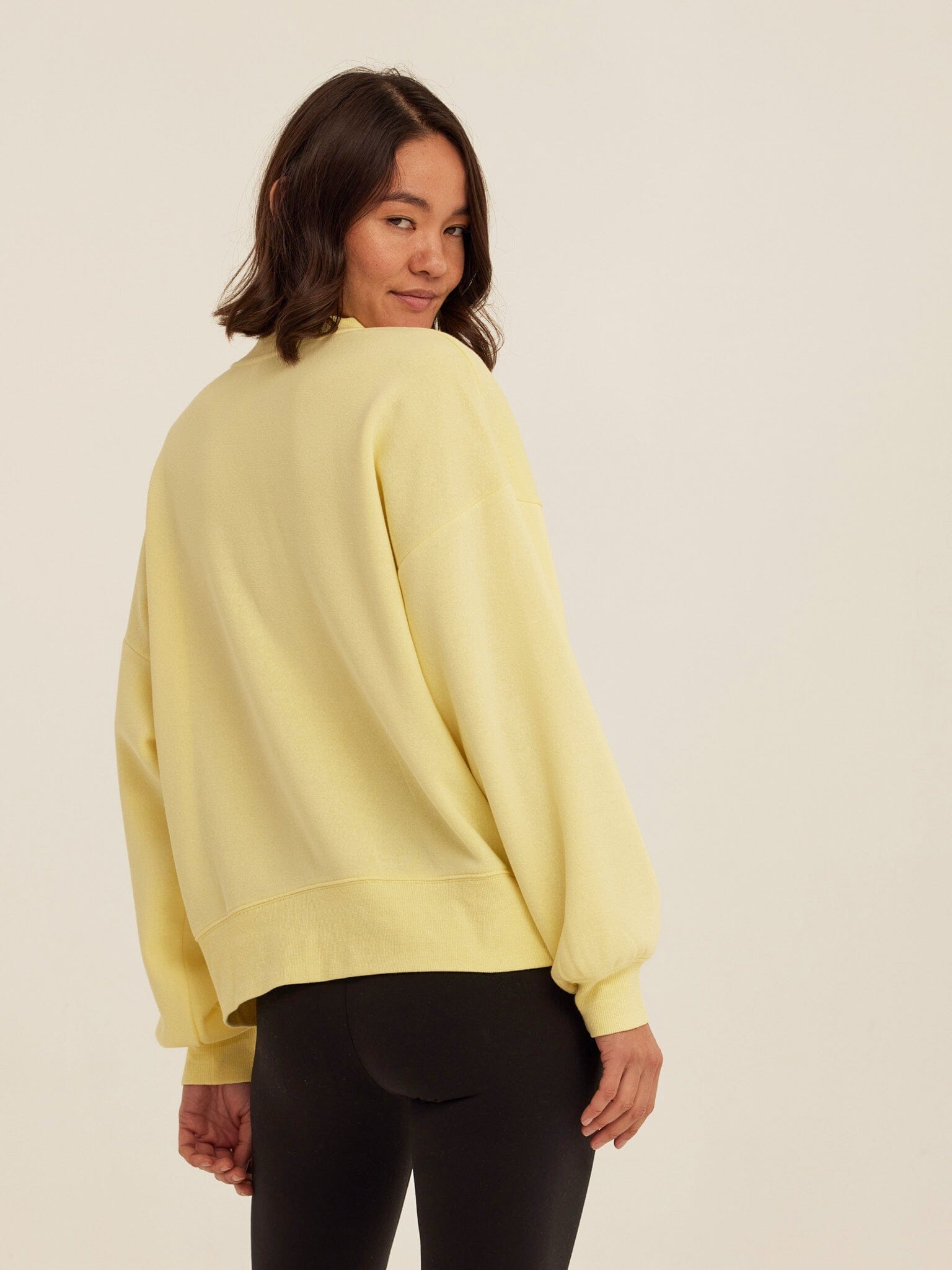 Core Triblend Fleece Sweatshirt in Yellow