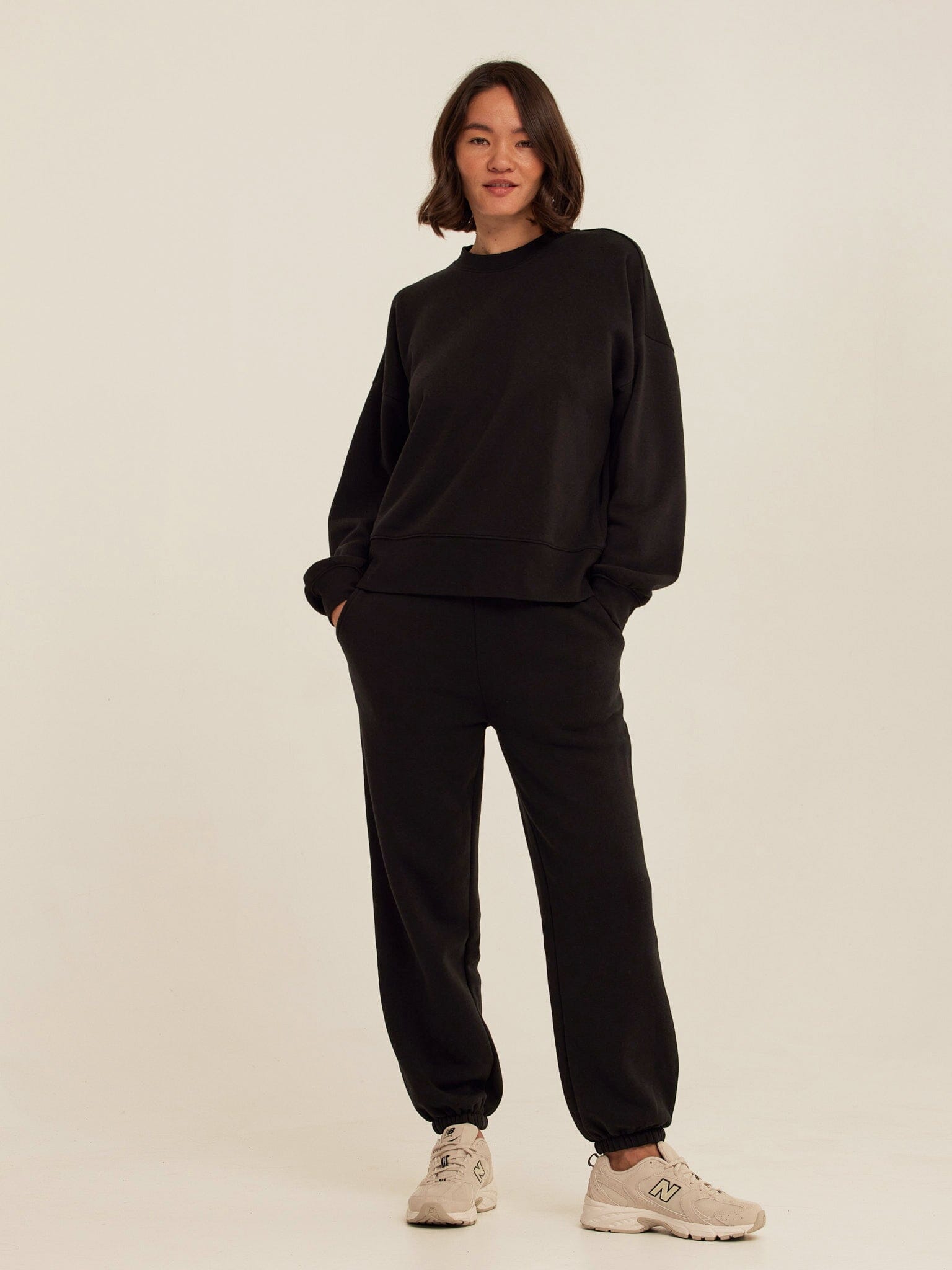 Core Triblend Fleece Joggers - Relaxed Fit Lounge Pants