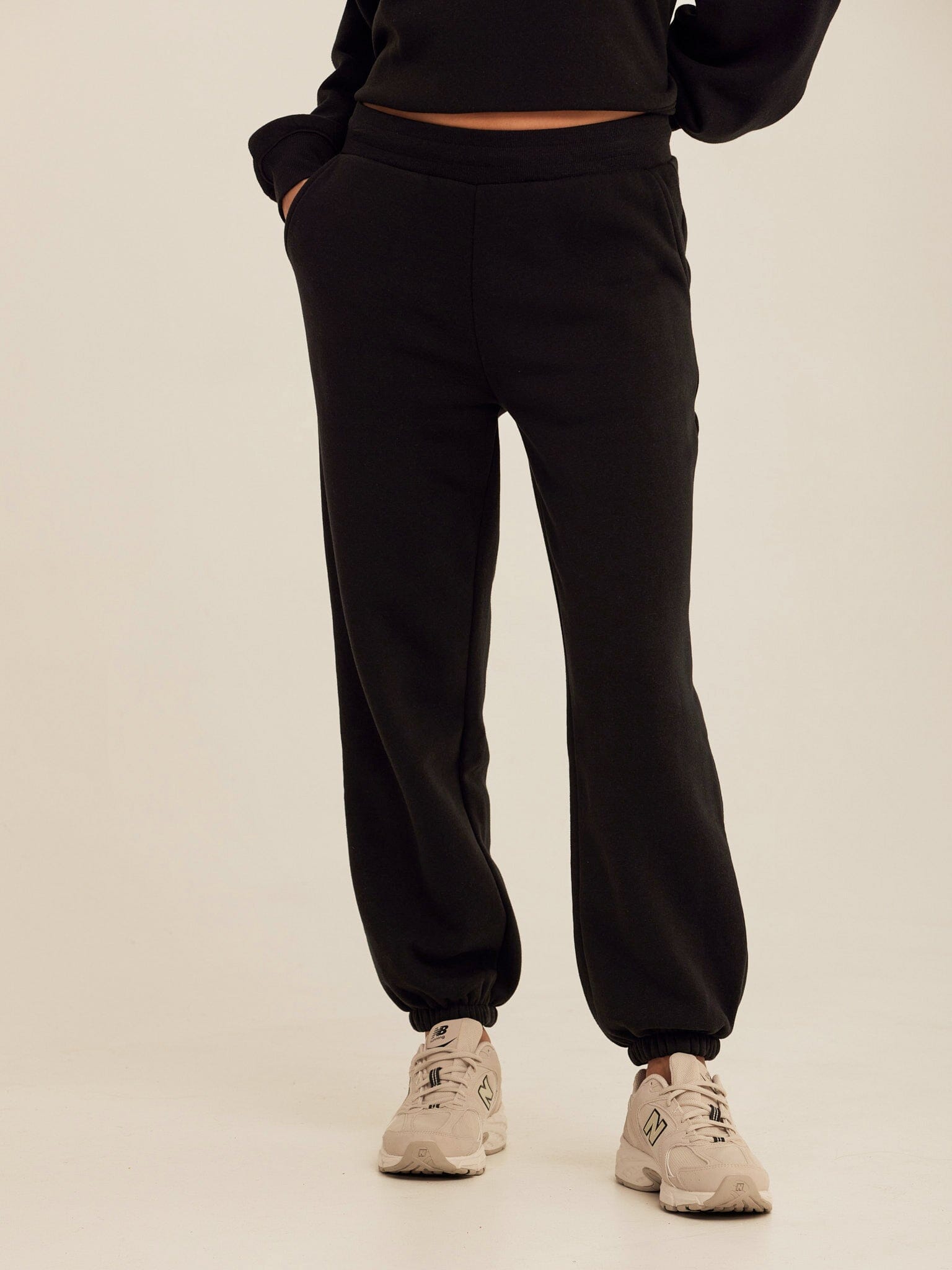 Core Triblend Fleece Joggers - Relaxed Fit Lounge Pants