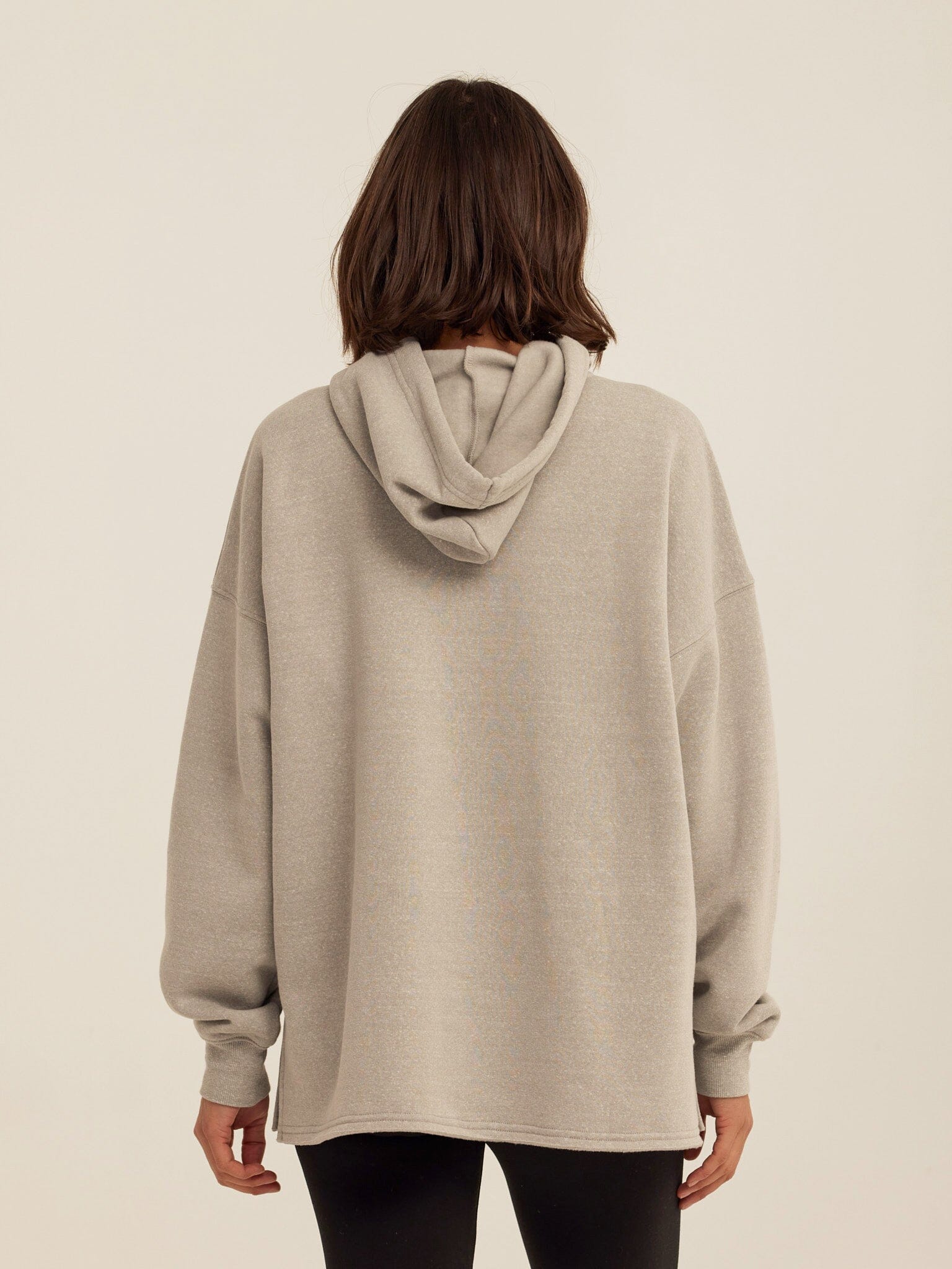 Relaxed Fit Triblend Fleece Pullover Hoodie for Everyday Comfort
