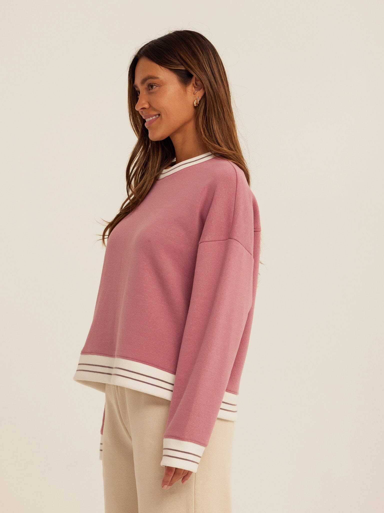Women's Jahmeera Triblend Fleece Collegiate Pullover