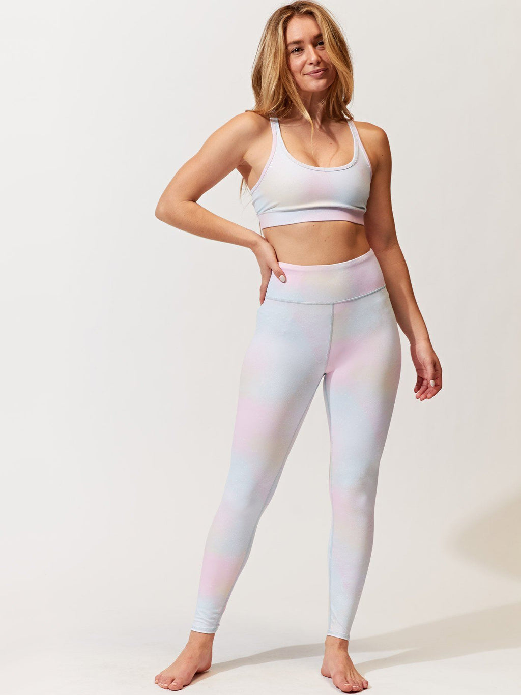Alex High-Waisted Nebula Tie Dye Legging - Performance Activewear