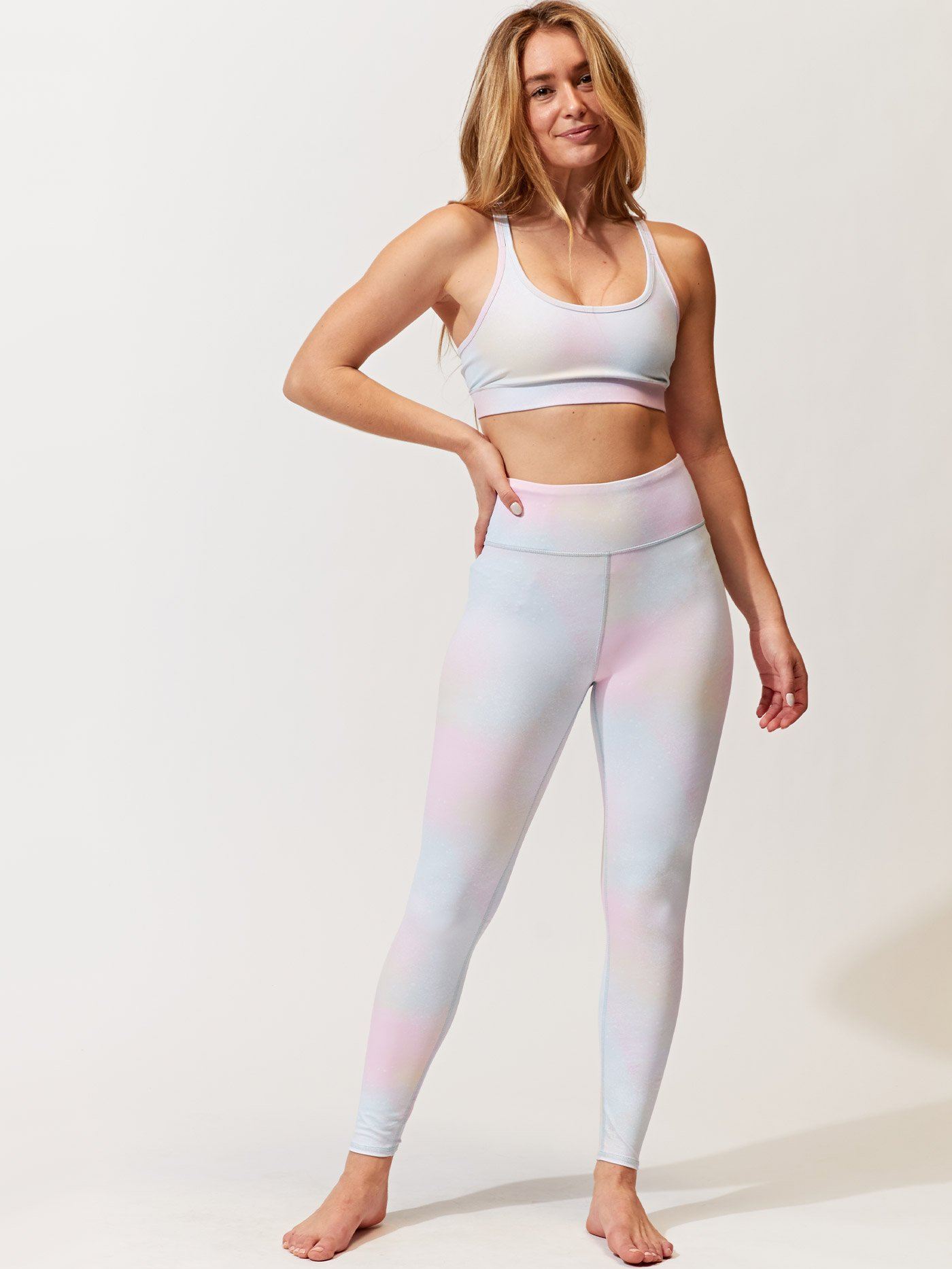 Alex High-Waisted Nebula Tie Dye Legging - Performance Activewear