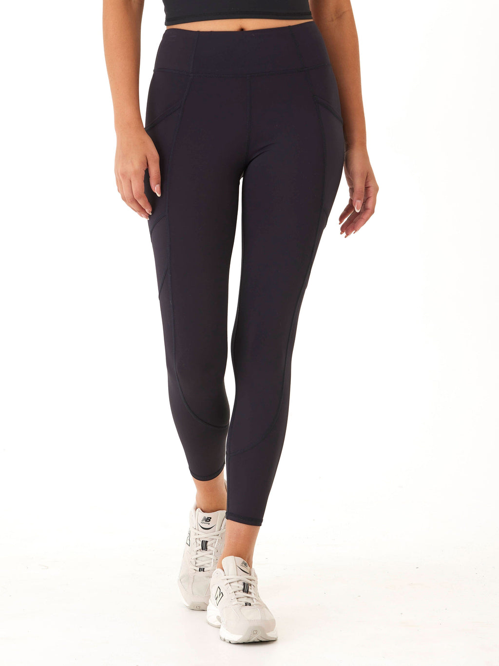 Rita Pocket High Rise 7/8 Sport Legging in Black