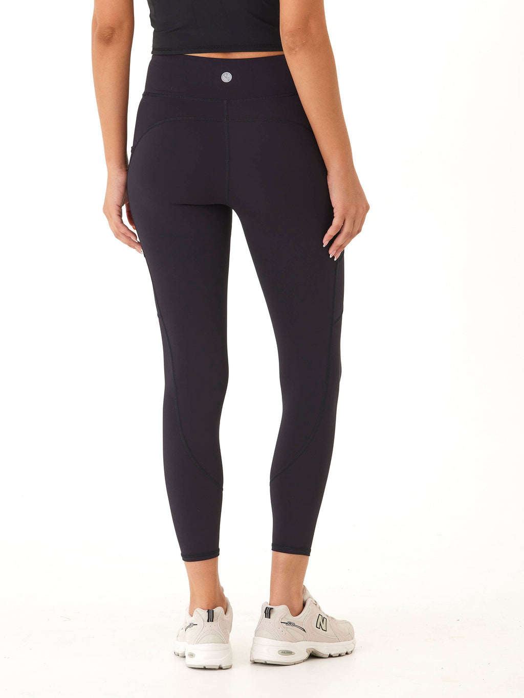 Rita Pocket High Rise 7/8 Sport Legging in Black