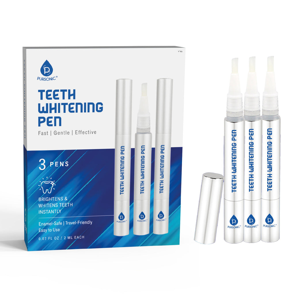 Pursonic Teeth Whitening Pen: Your Secret to a Brighter Smile On-the-Go (9-Pack)