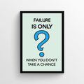 Take the Chance Monopoly Poster