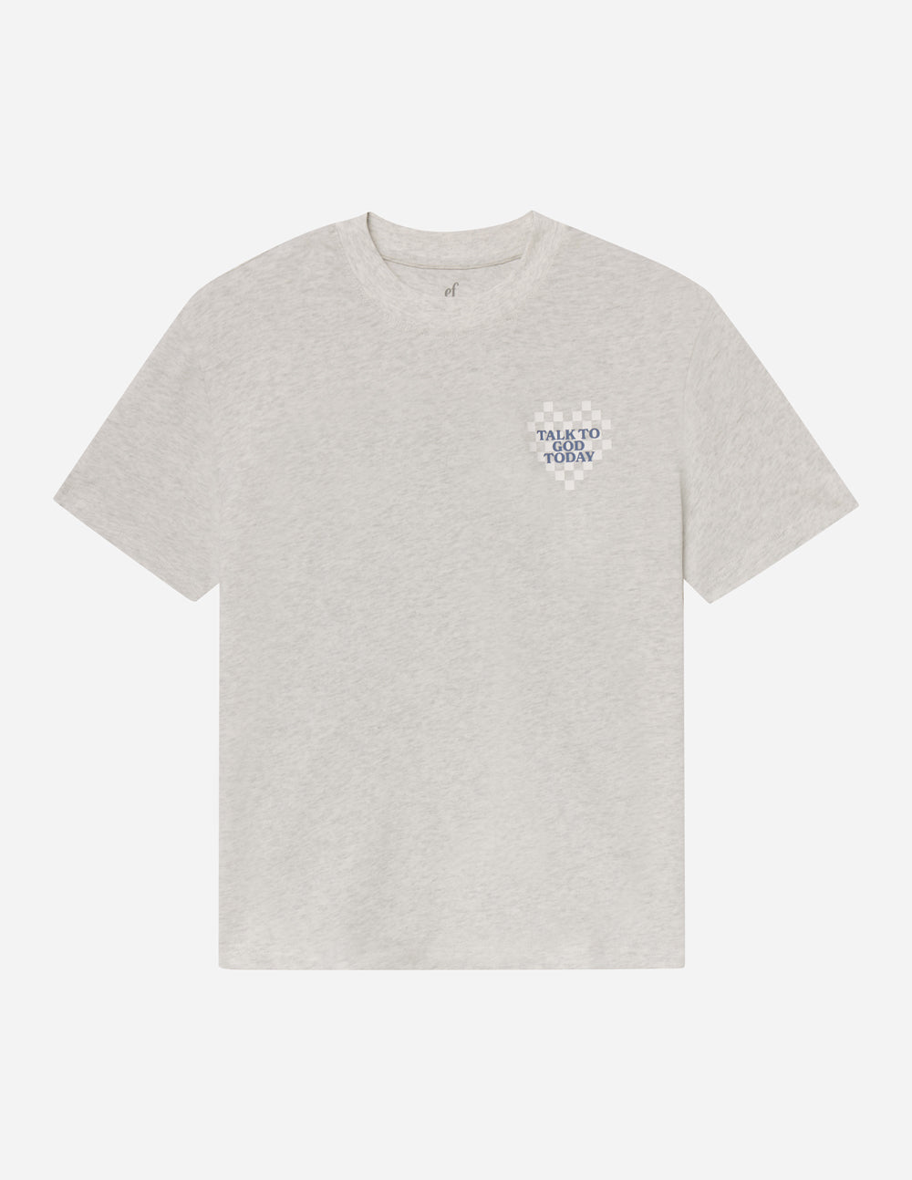 Talk to God Unisex Cotton Graphic Tee - Casual Minimalist Top
