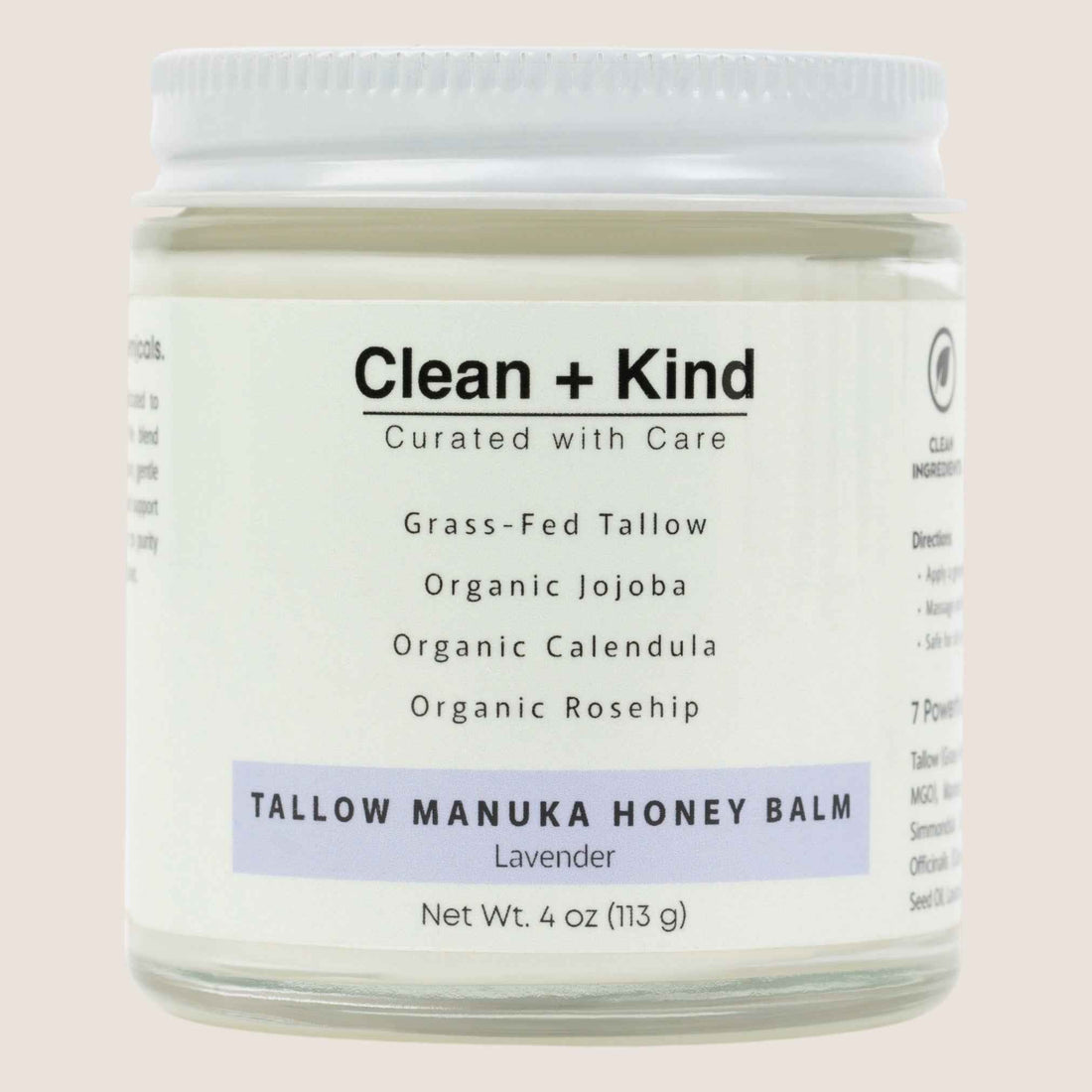 Whipped Tallow Manuka Honey Balm for Deep Skin Hydration - Image 6