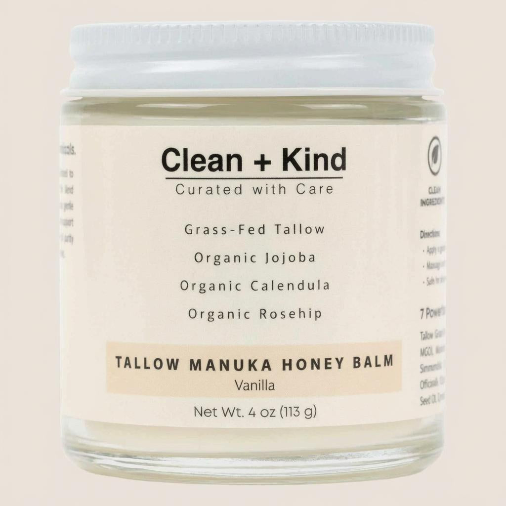 Whipped Tallow Manuka Honey Balm for Deep Skin Hydration - Image 7
