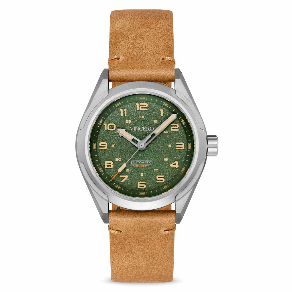 The Scout Titanium Highlander 40mm watch featuring a titanium case and sleek dial design.
