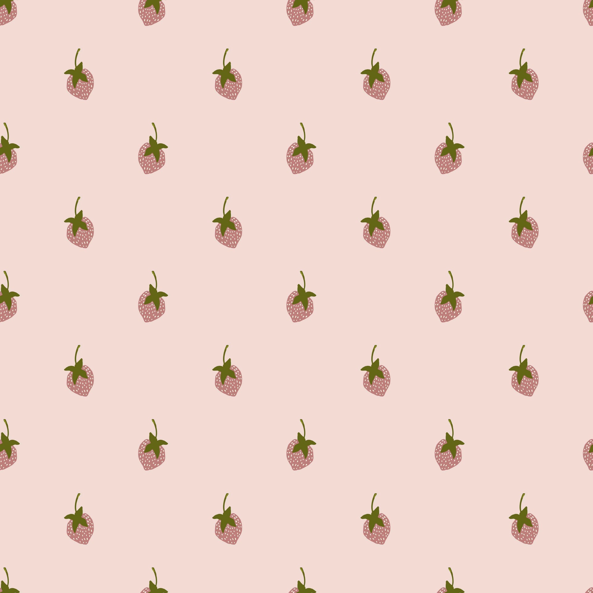 Tatum Whimsical Nursery Wallpaper in Pink and Green