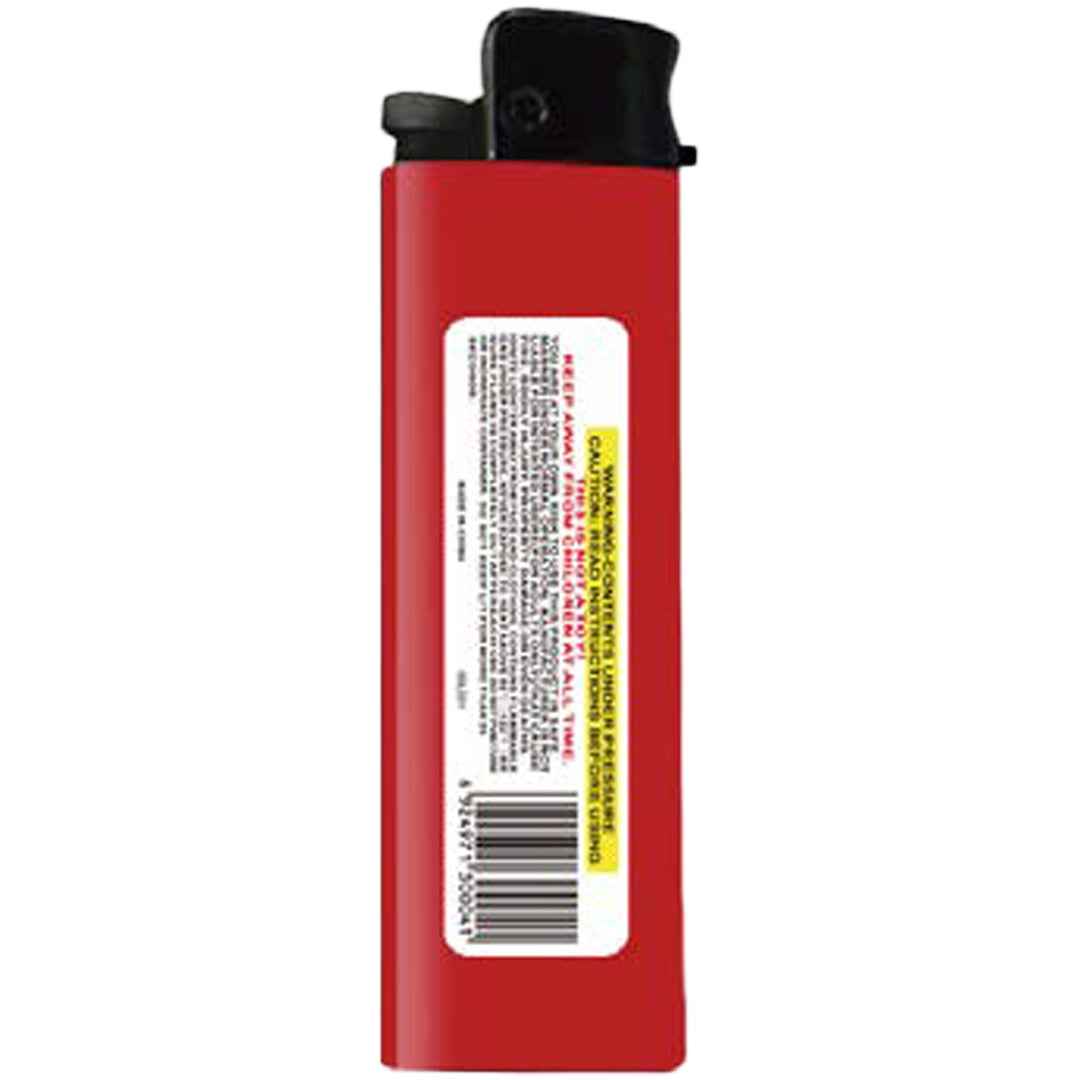 Taylor Pork Roll Lighter - Retro Red and White Pop-Culture Accessory