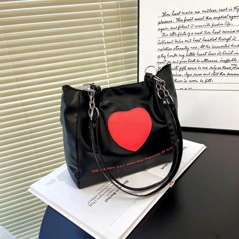 Cute Portable Tote Bag - Large Capacity Commuter Bag