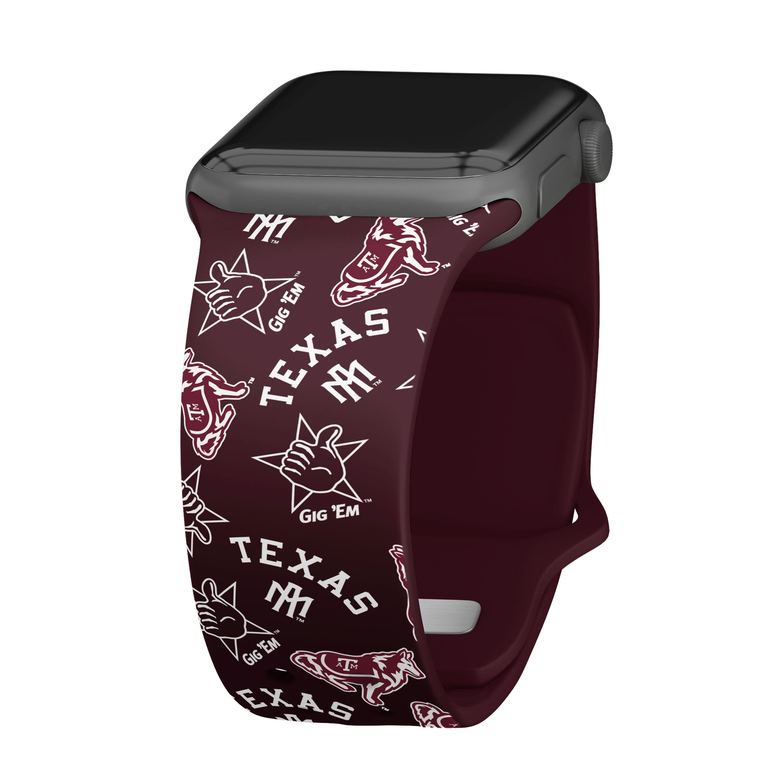 Texas A&M Aggies HD Apple Watch Band