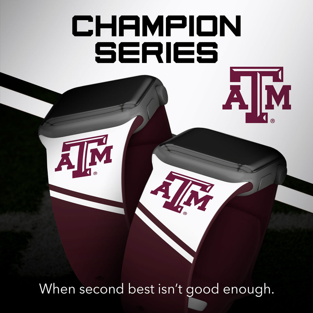 Texas A&M Aggies HD Apple Watch Band