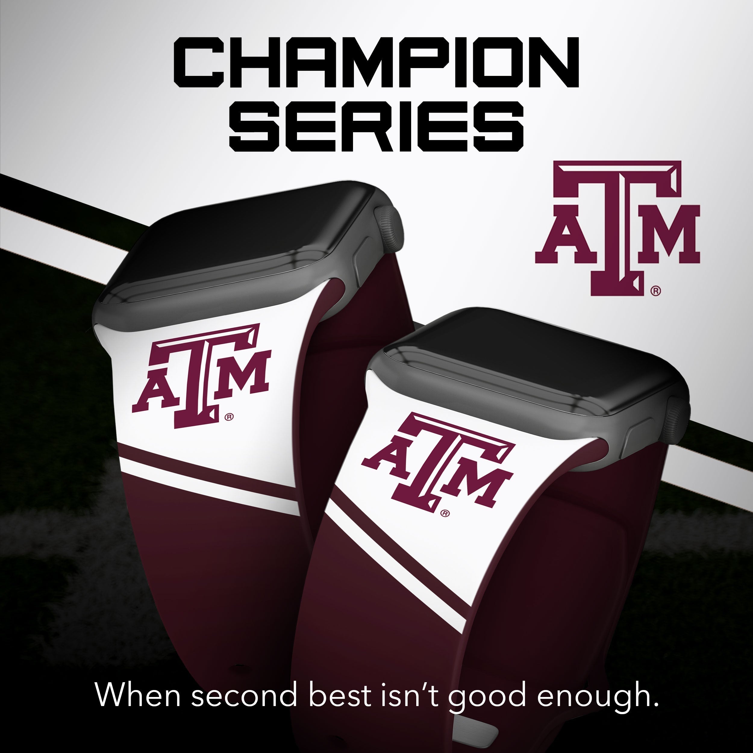 Texas A&M Aggies HD Apple Watch Band