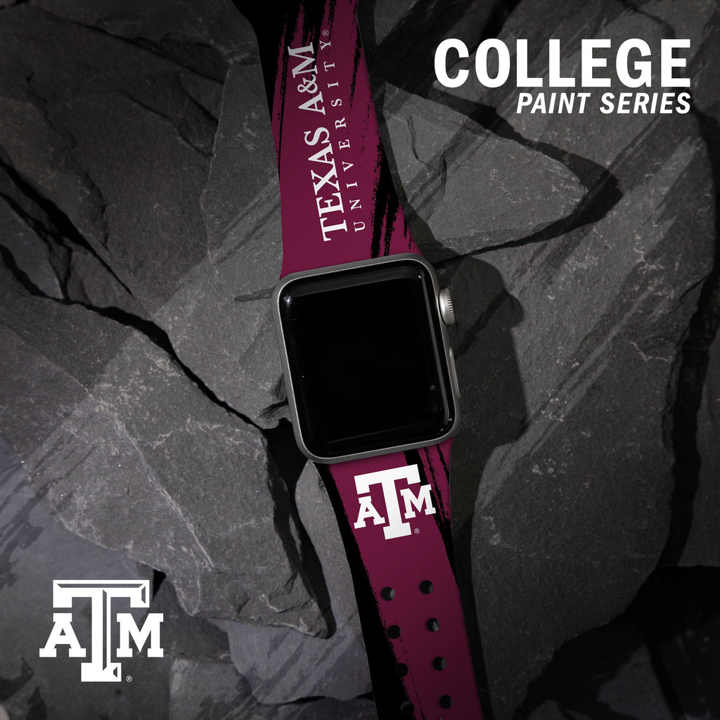 Texas A&M Aggies HD Apple Watch Band