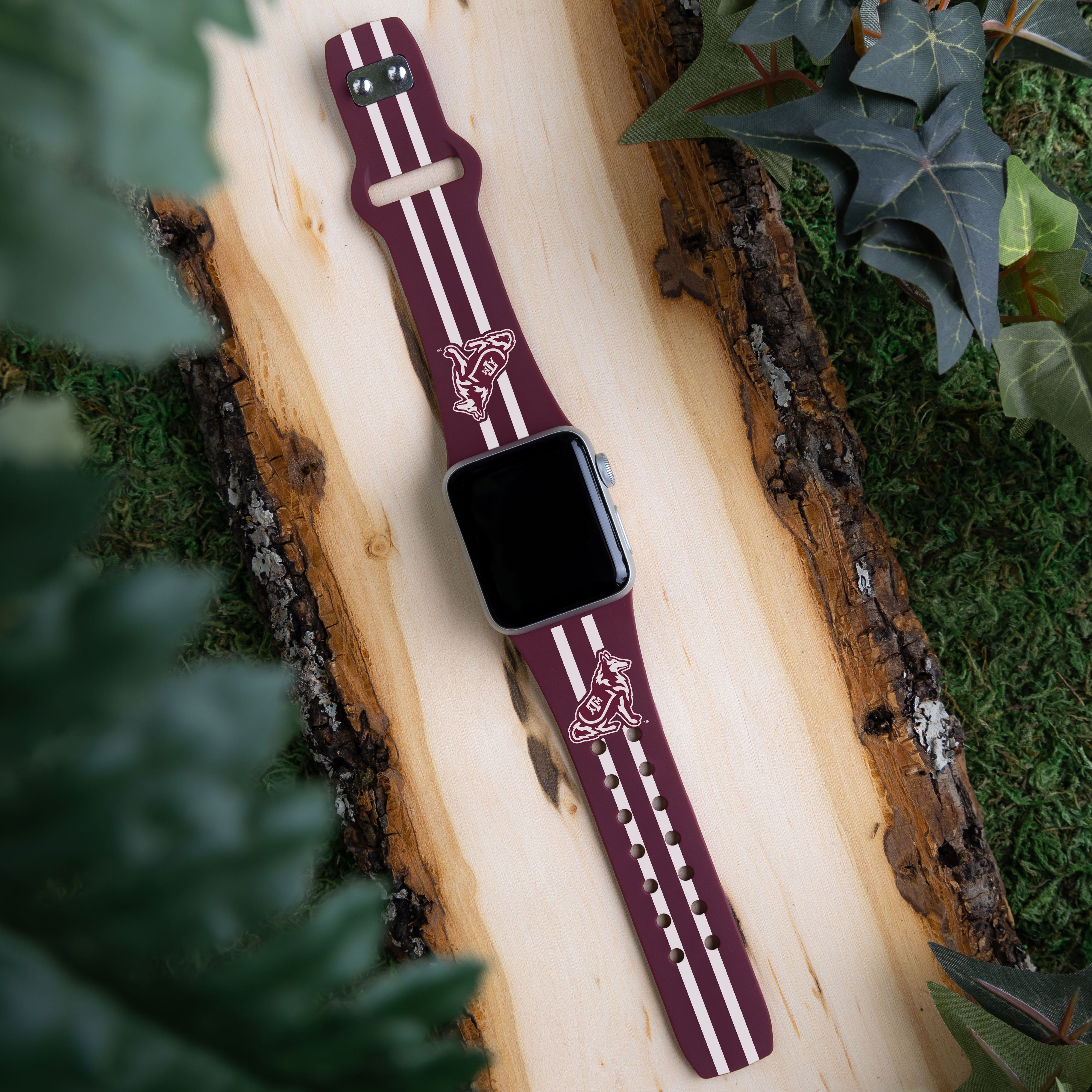 Texas A&M Aggies HD Apple Watch Band