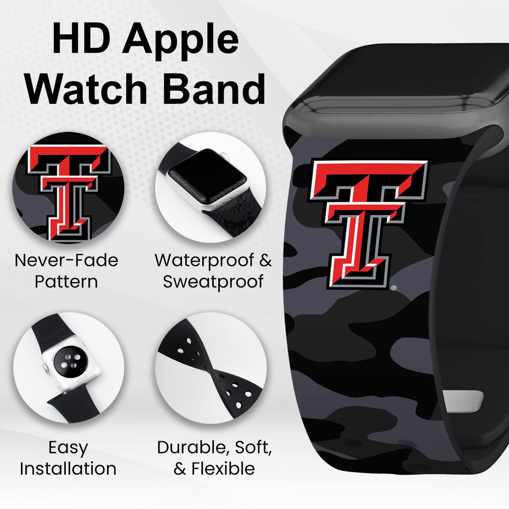 Texas Tech Red Raiders HD Apple Watch Band