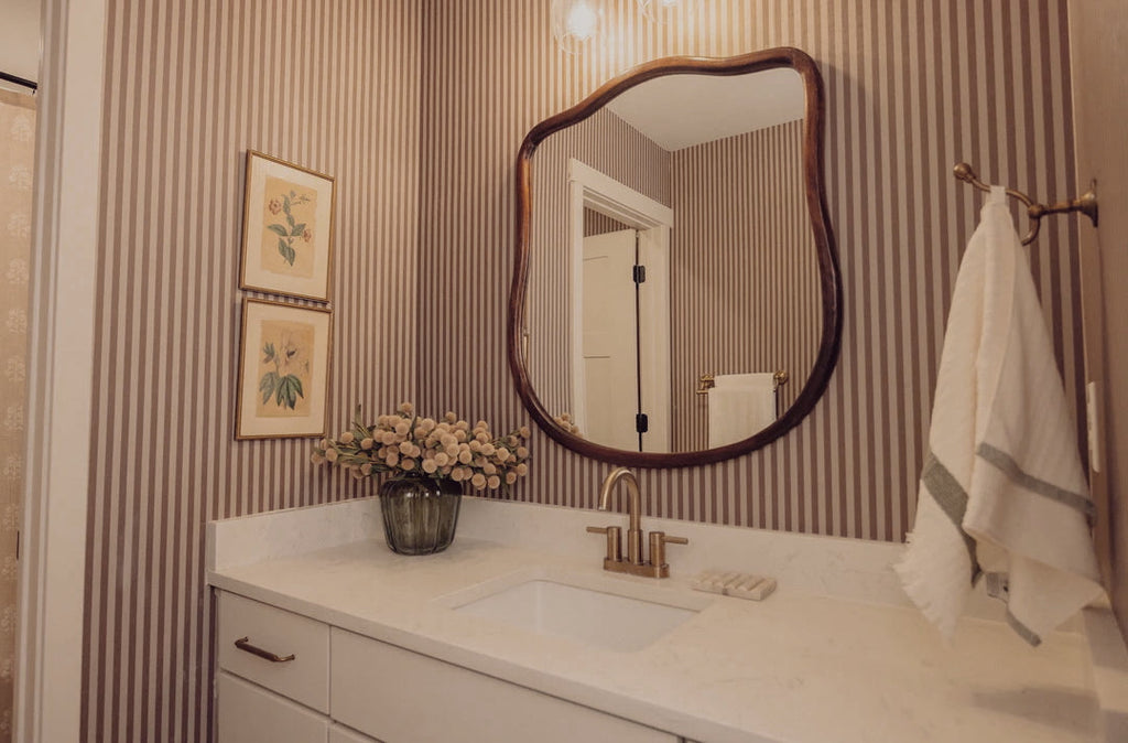Ashbury Stripe Wallpaper Peel and Stick Removable Design