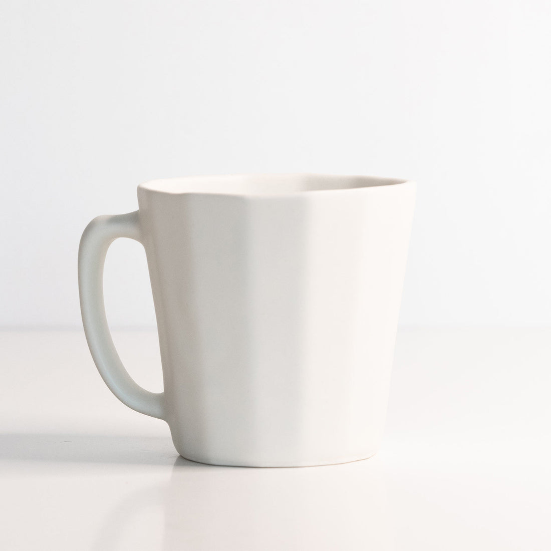 Monday Mug Handmade Porcelain Coffee Cup Matte Finish - Image 4
