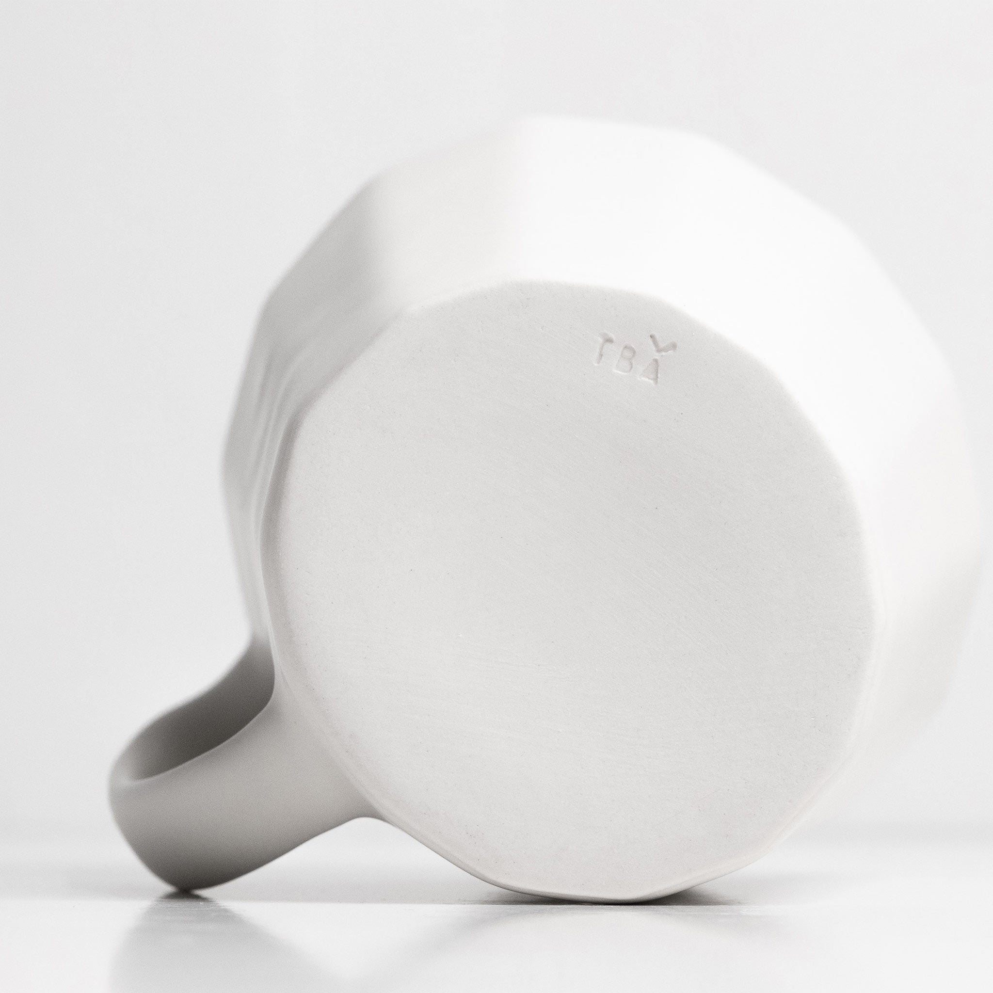 Monday Mug Handmade Porcelain Coffee Cup Matte Finish - Image 9