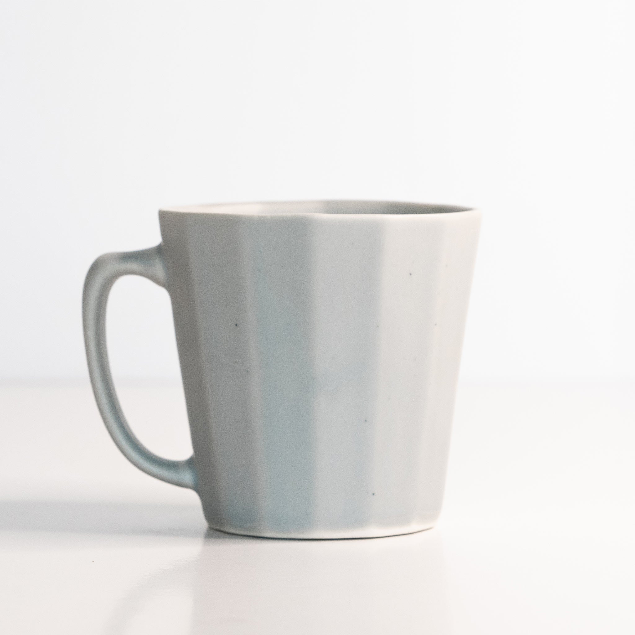 Monday Mug Handmade Porcelain Coffee Cup Matte Finish - Image 6