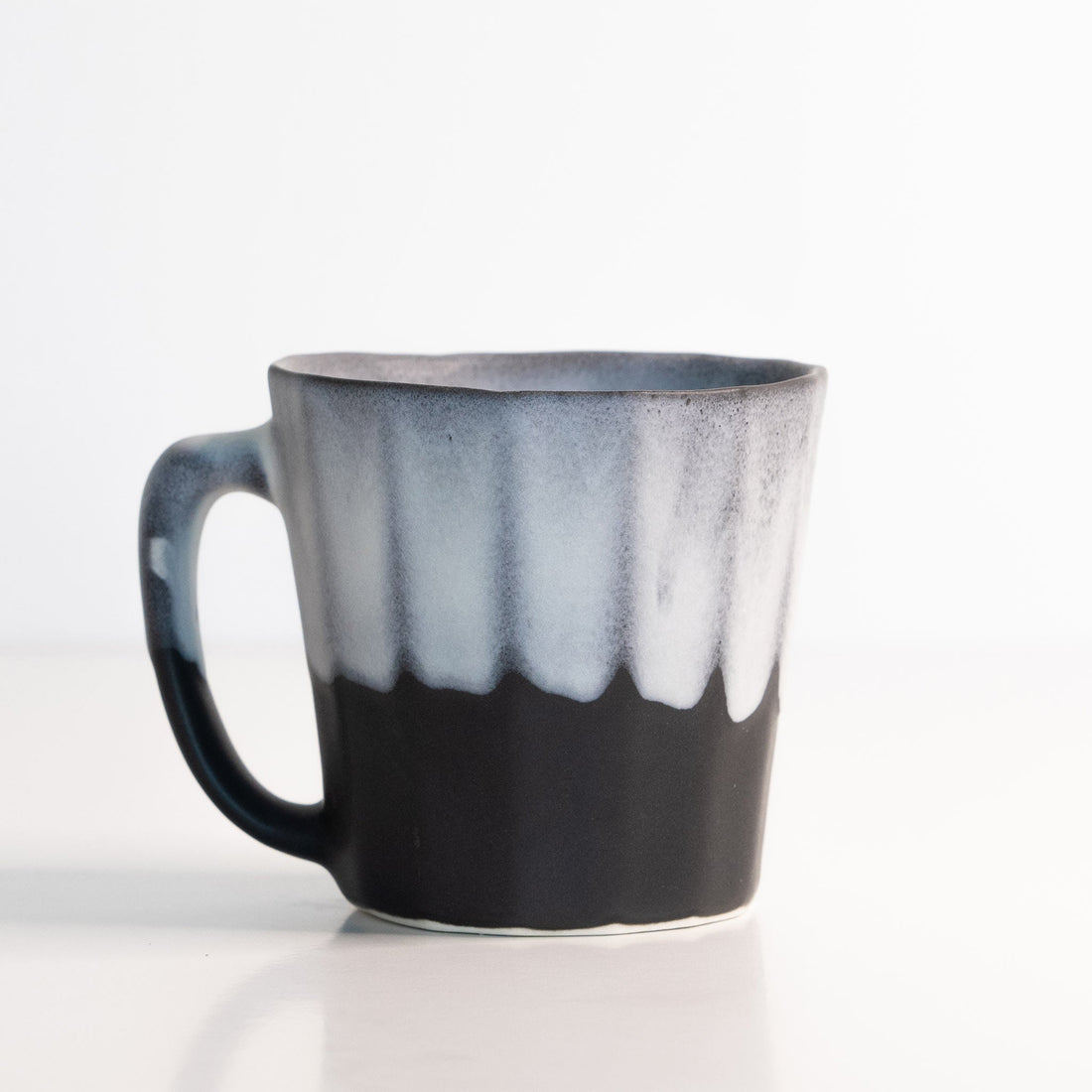 Monday Mug Handmade Porcelain Coffee Cup Matte Finish - Image 5