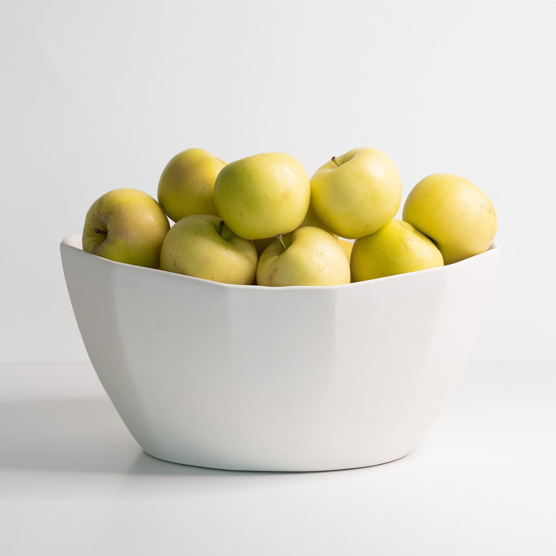 Large Handmade Porcelain Nesting Bowl for Kitchen and Dining