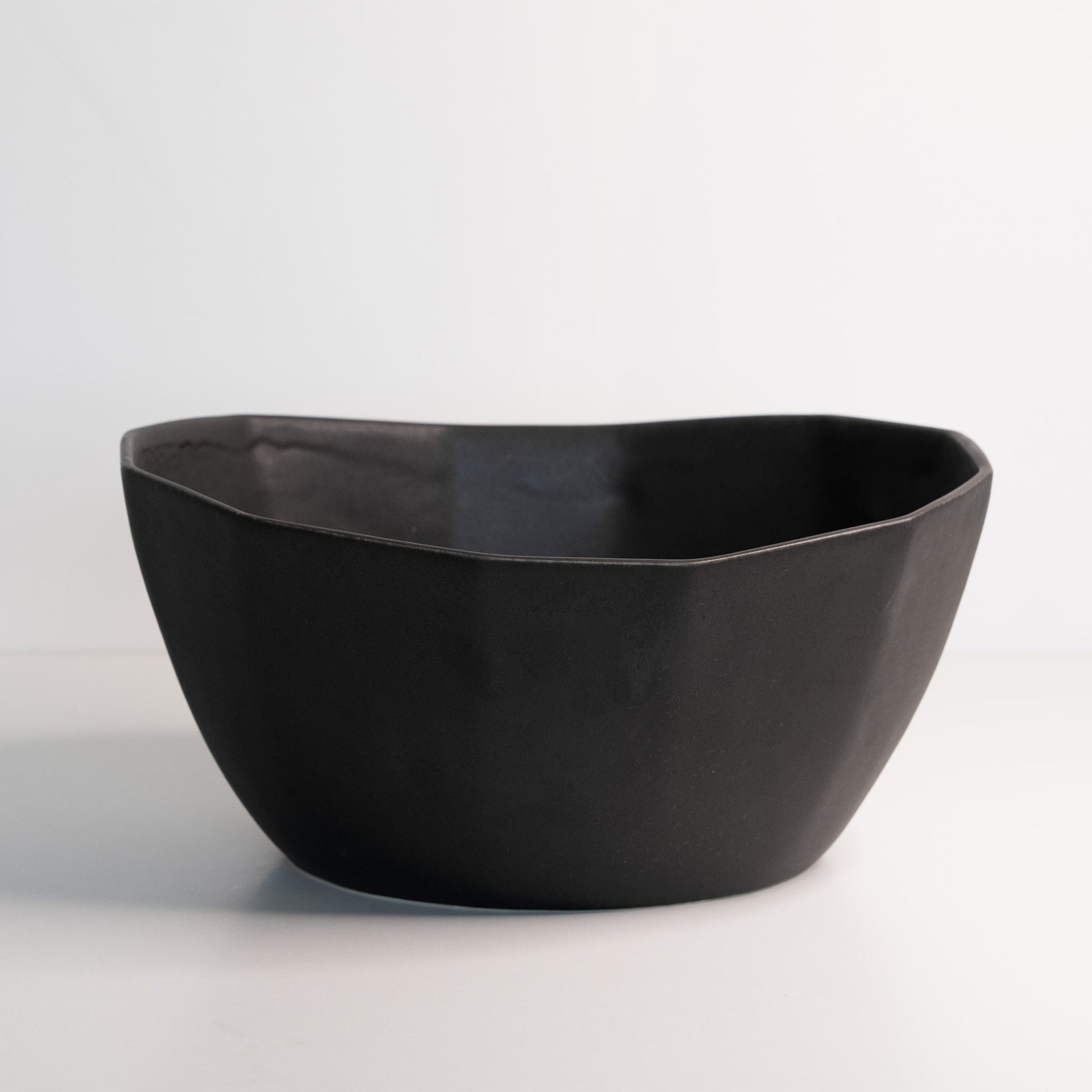 Large Handmade Porcelain Nesting Bowl for Kitchen and Dining