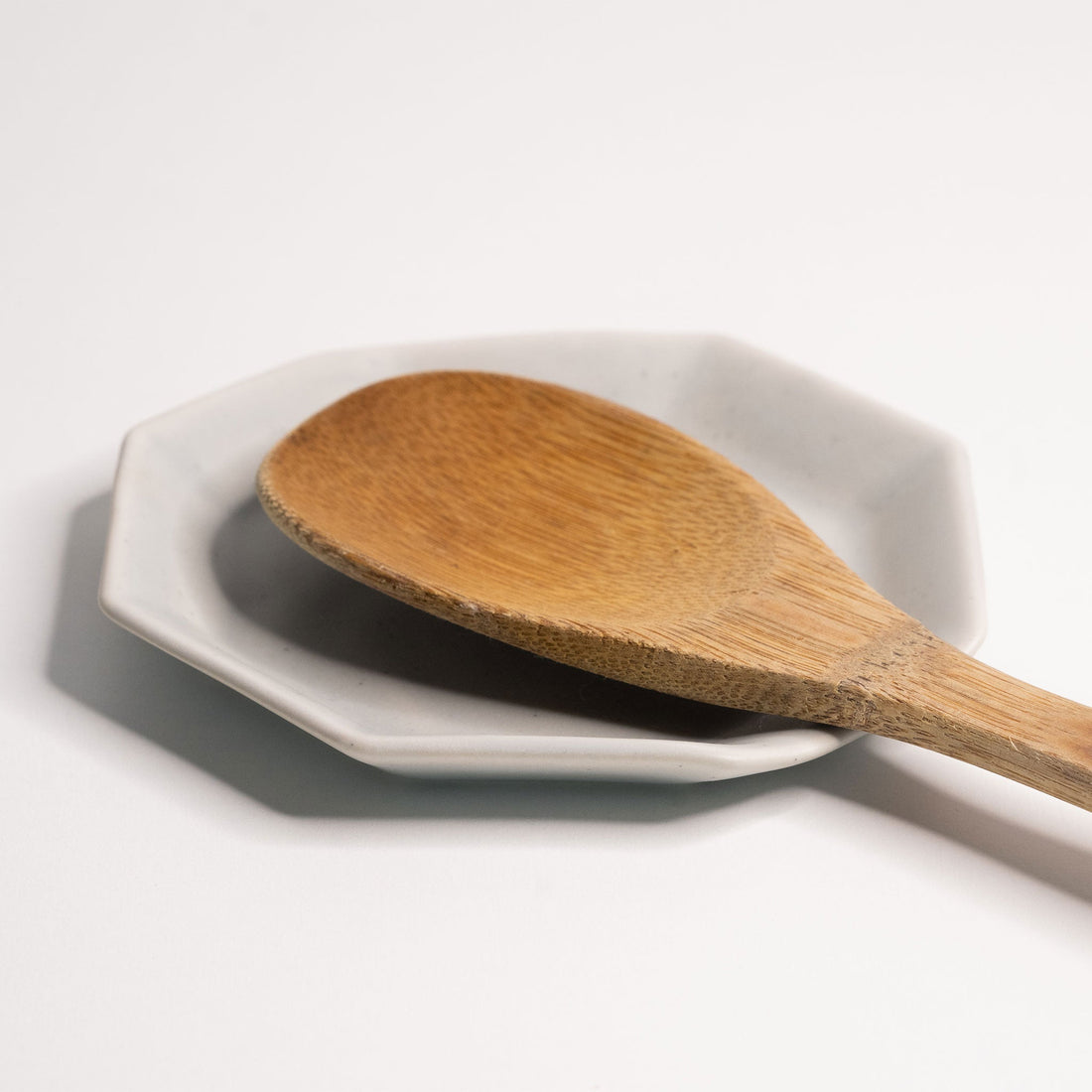Handmade Porcelain Spoon Rest for Kitchen Countertop Organization