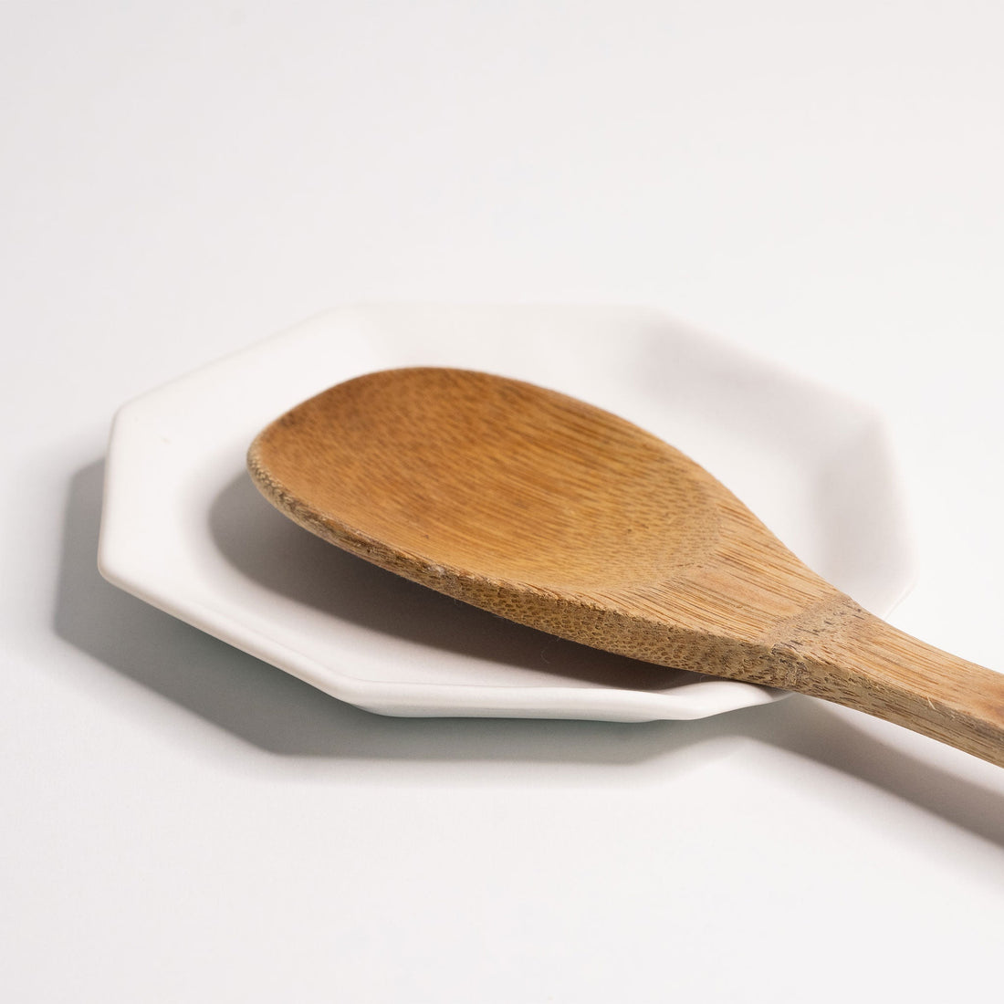 Handmade Porcelain Spoon Rest for Kitchen Countertop Organization