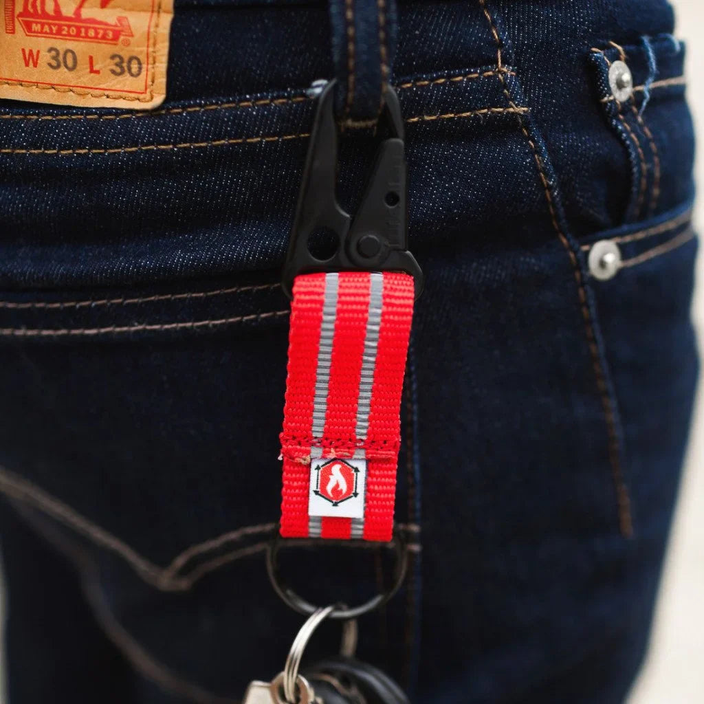 The Chauffeur Reflective Keychain Clip – Durable Utility Gear