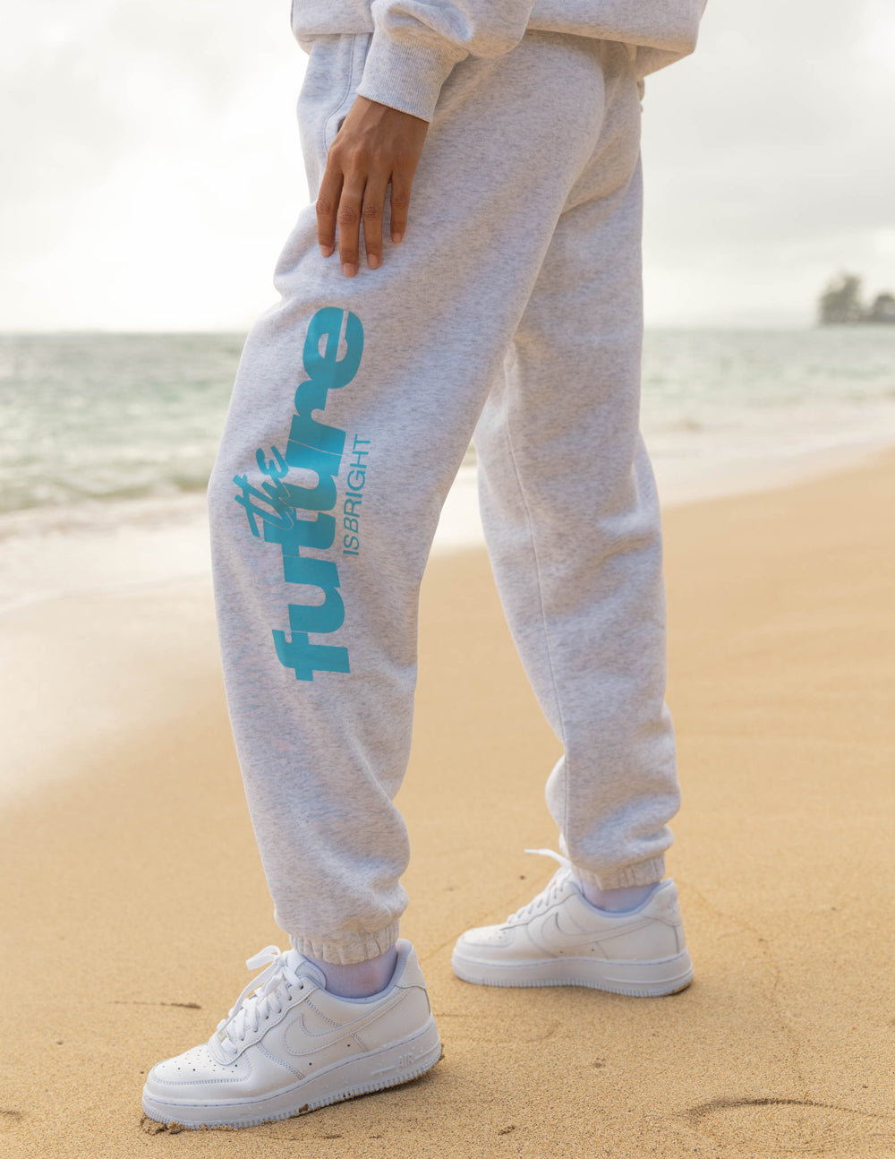 The Future Is Bright Retro Unisex Sweatpant