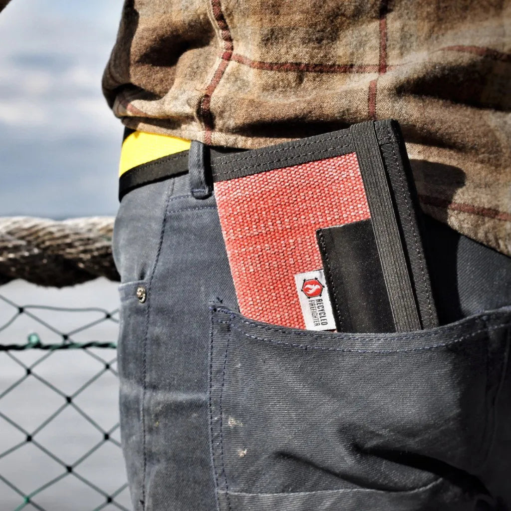 The Inspector Industrial Firehose Notebook Cover, 4 x 6 Inches