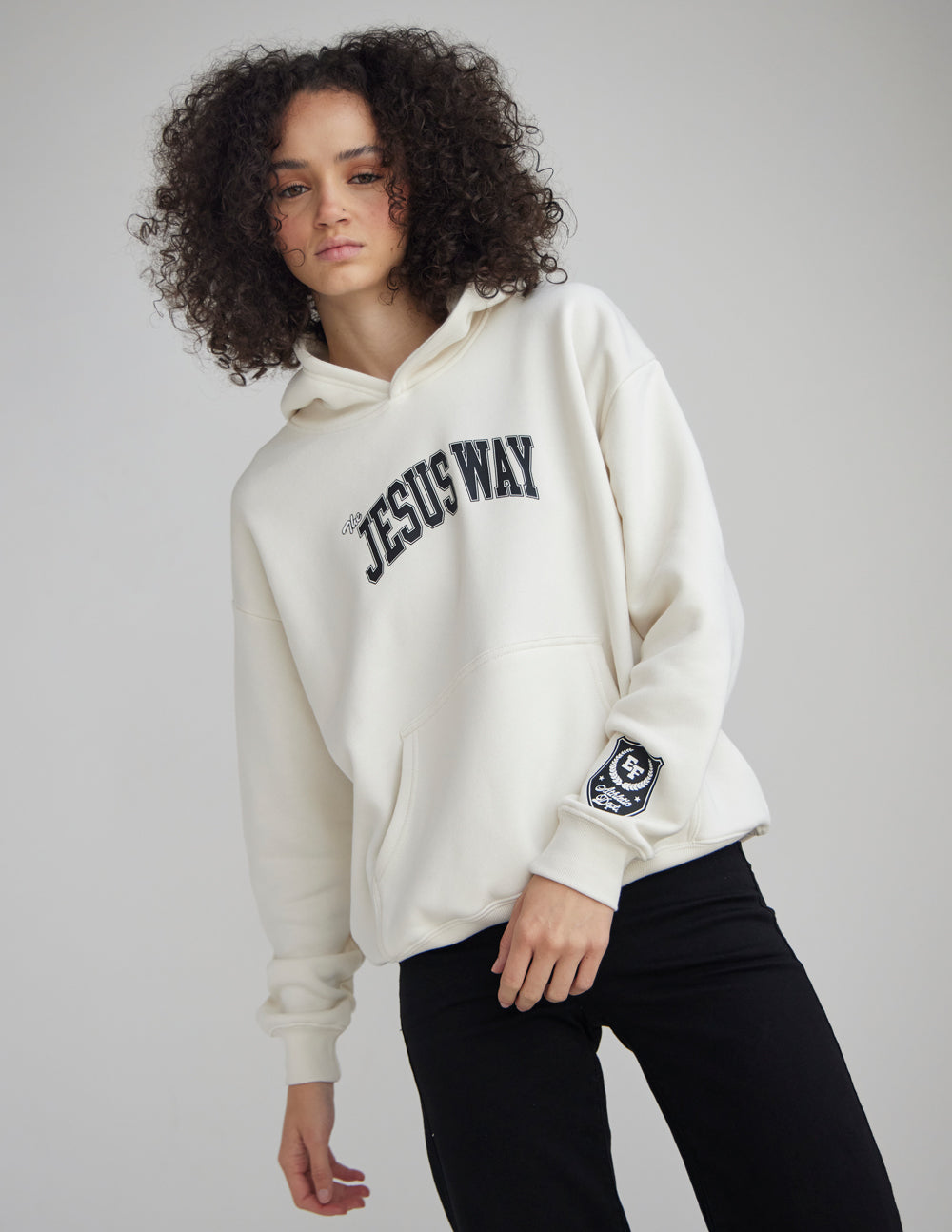 The Jesus Way Unisex Hoodie: Relaxed Fit Streetwear Graphic Top