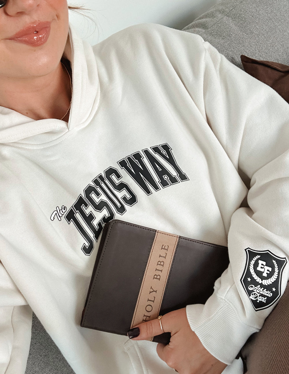 The Jesus Way Unisex Hoodie: Relaxed Fit Streetwear Graphic Top