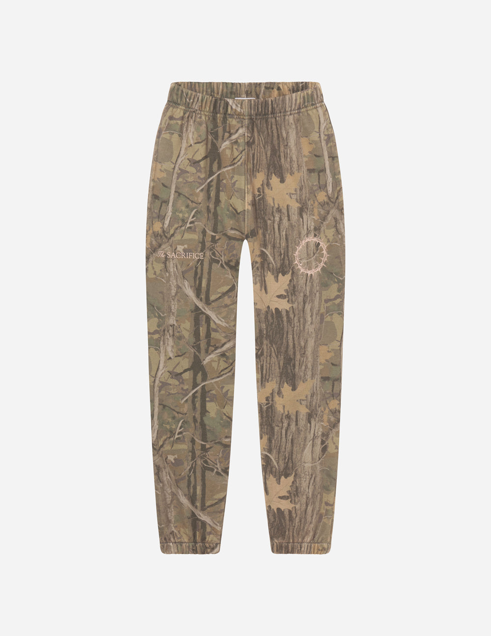 The Sacrifice Unisex Camo Sweatpants: Relaxed Cotton Streetwear