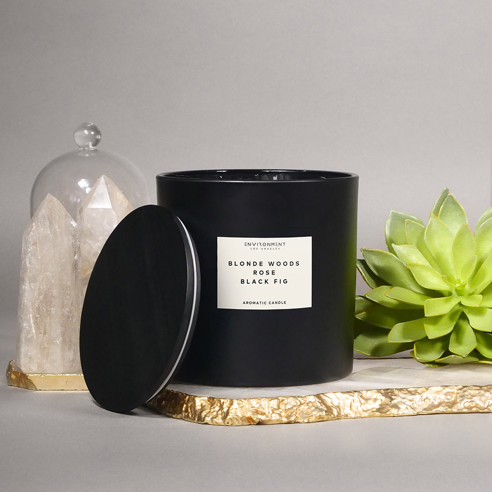 55oz Blonde Woods | Rose | Black Fig Candle (Inspired by The EDITION Hotel®)