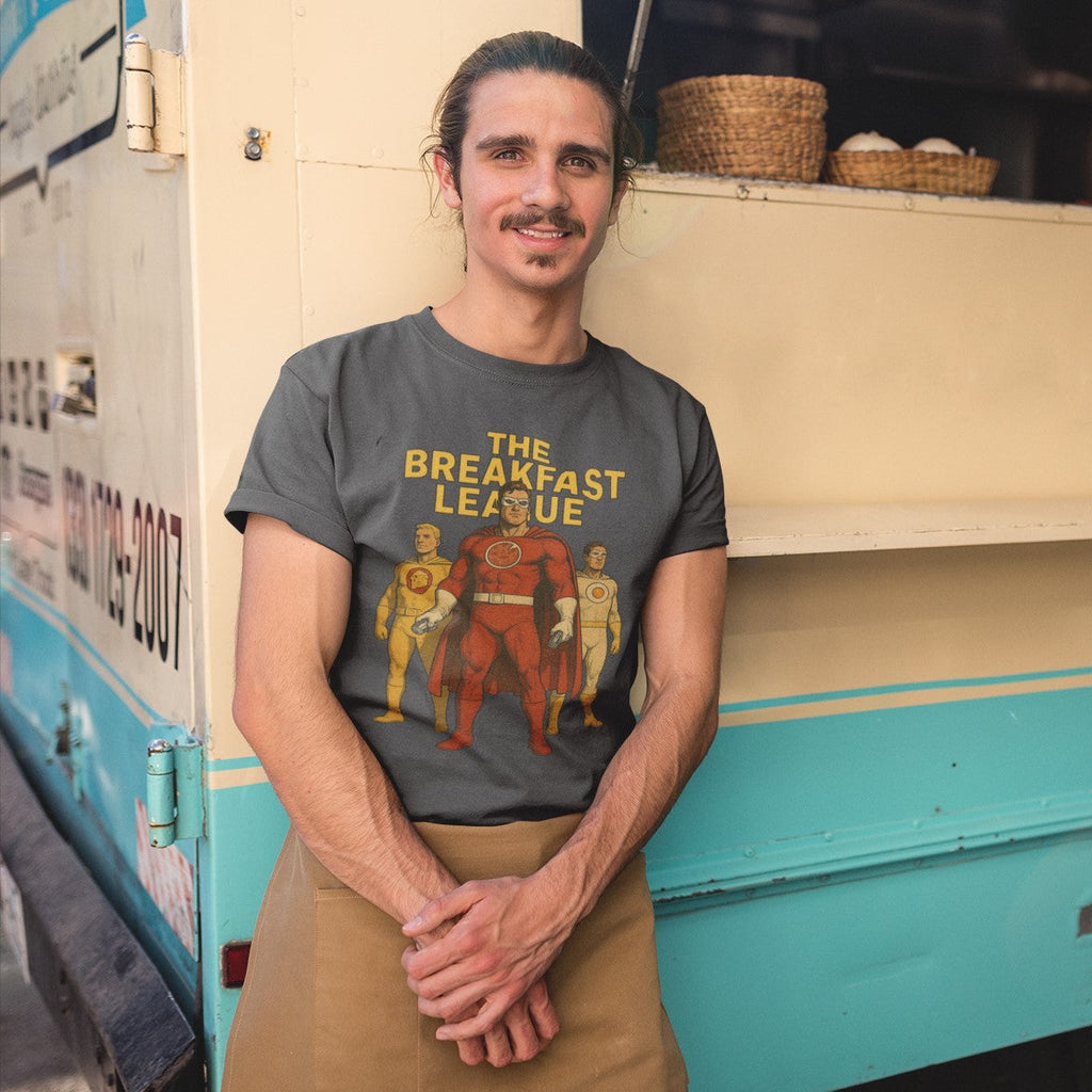 The Breakfast League Graphic T-Shirt - Trenton Inspired Hero Art