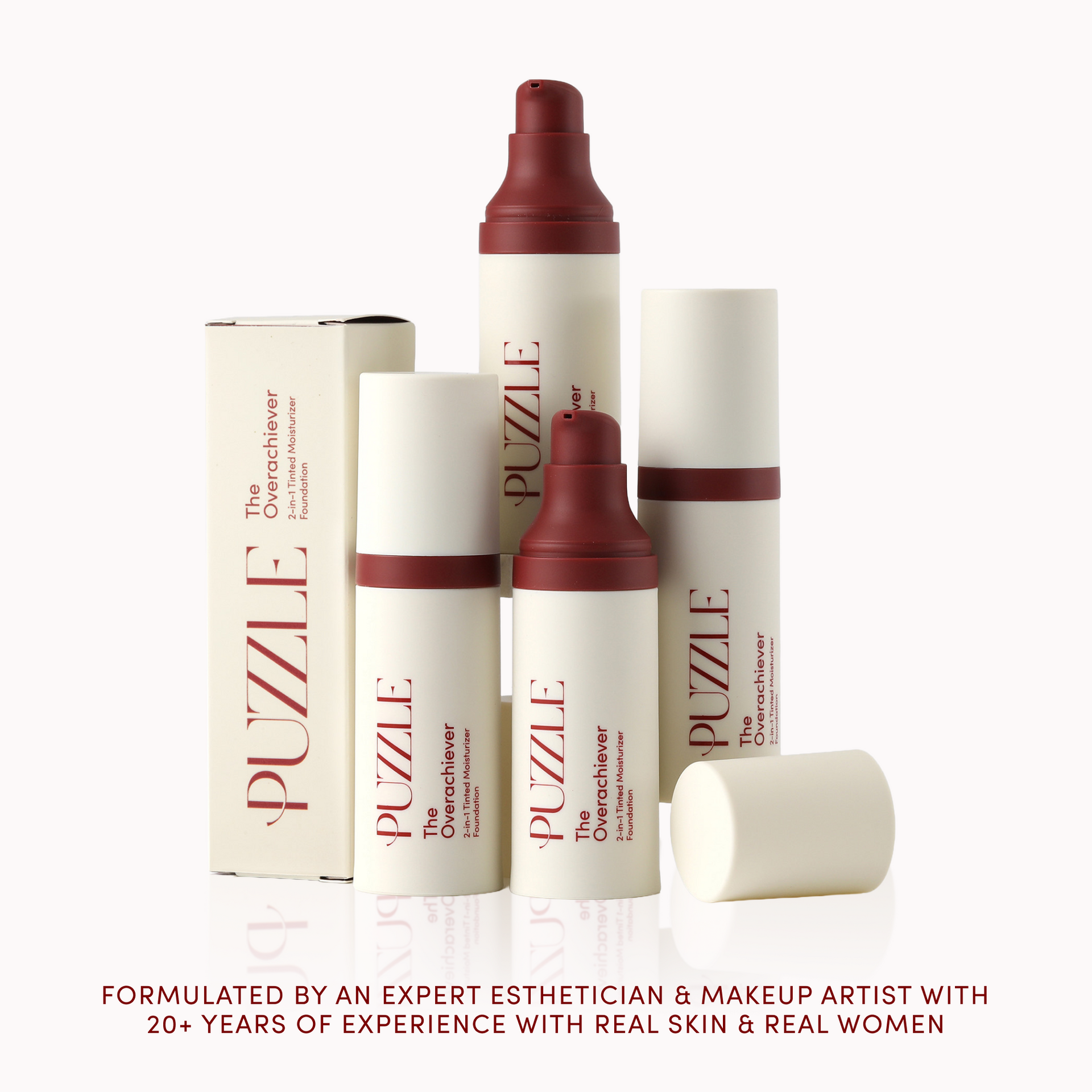 The Overachiever 2-in-1 Tinted Moisturizer and Foundation