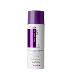Fanola Thermo-Protective Cream 5oz bottle for heat protection during styling.