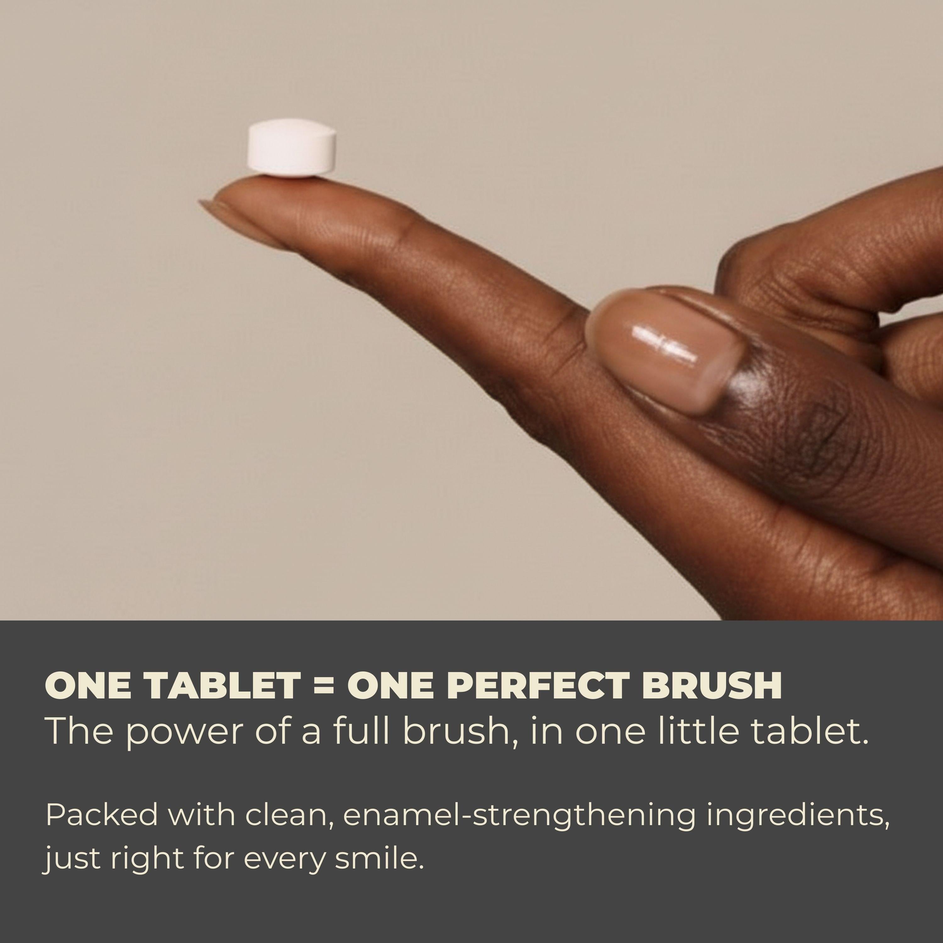 Fluoride-Free Yuzu Mint Toothpaste Tablets — 1 Month