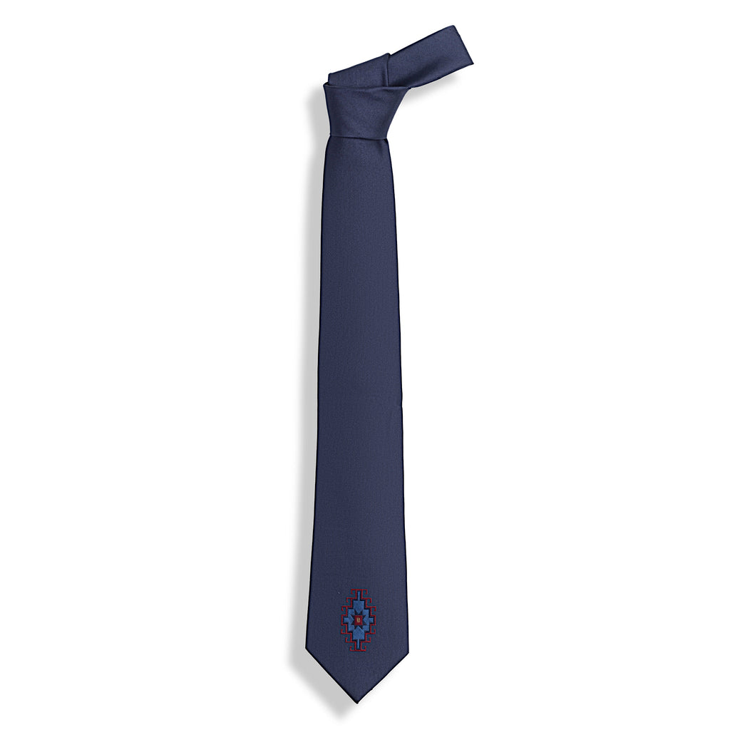 Single Rug Design Silk Necktie