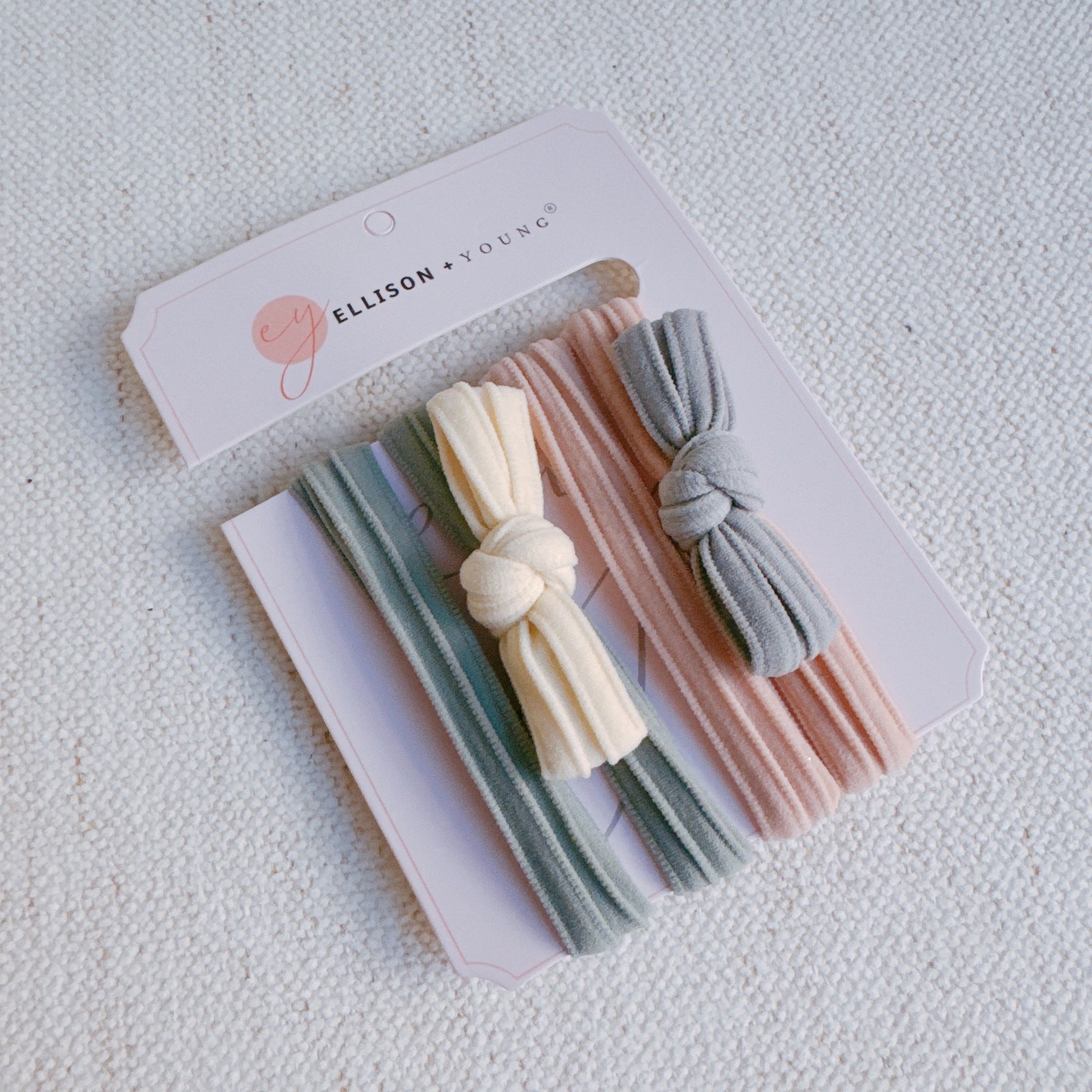 Tied In Bow Daily Hair Ties Set Of 4