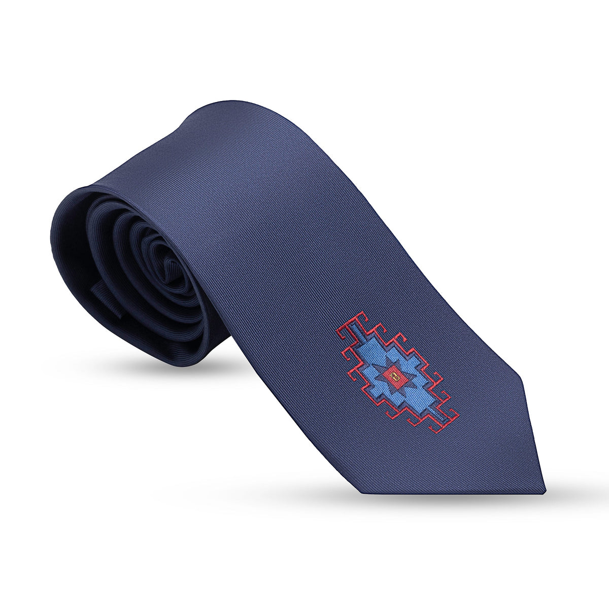 Single Rug Design Silk Necktie