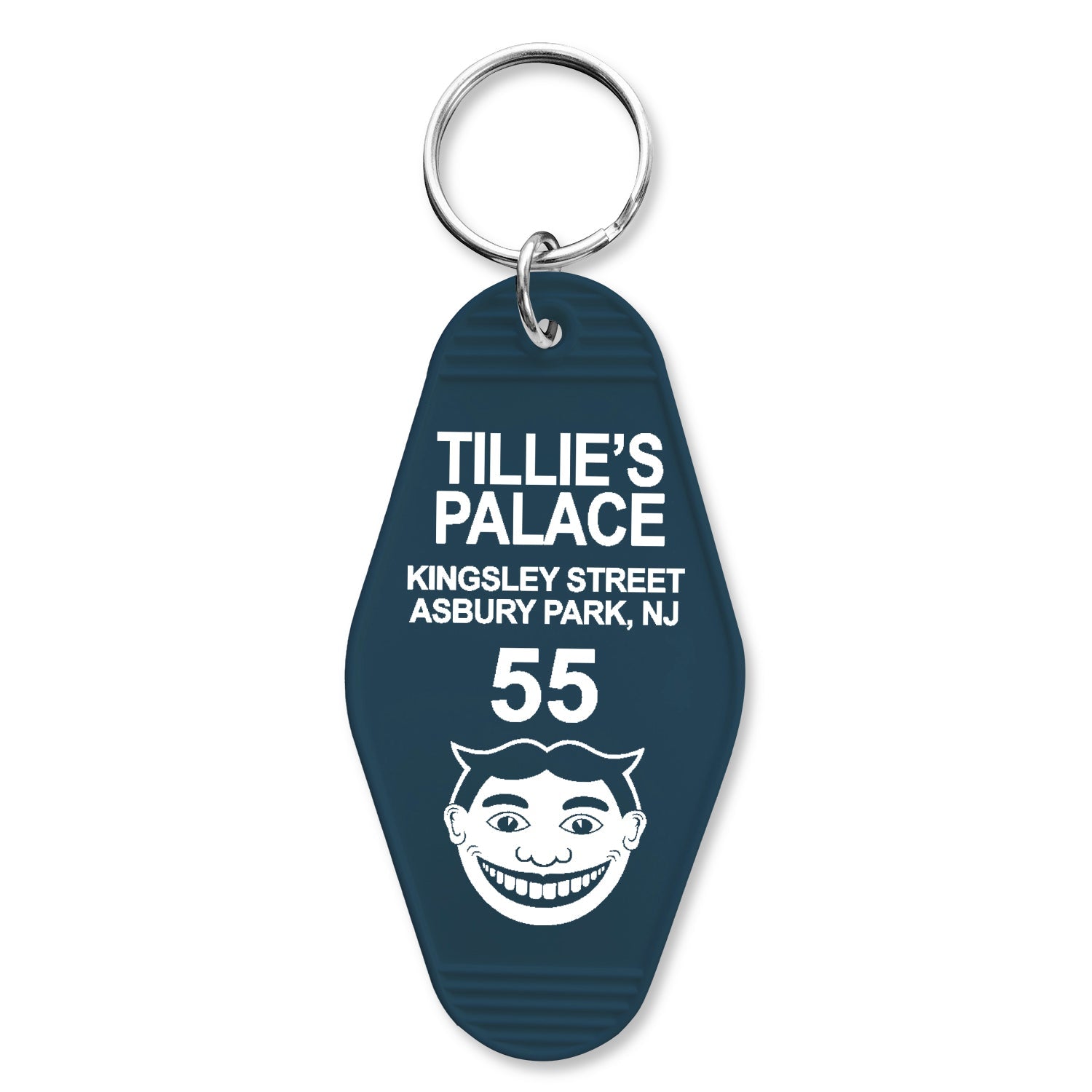 Tillie's Palace Amusements vintage style motel keychain from Asbury Park